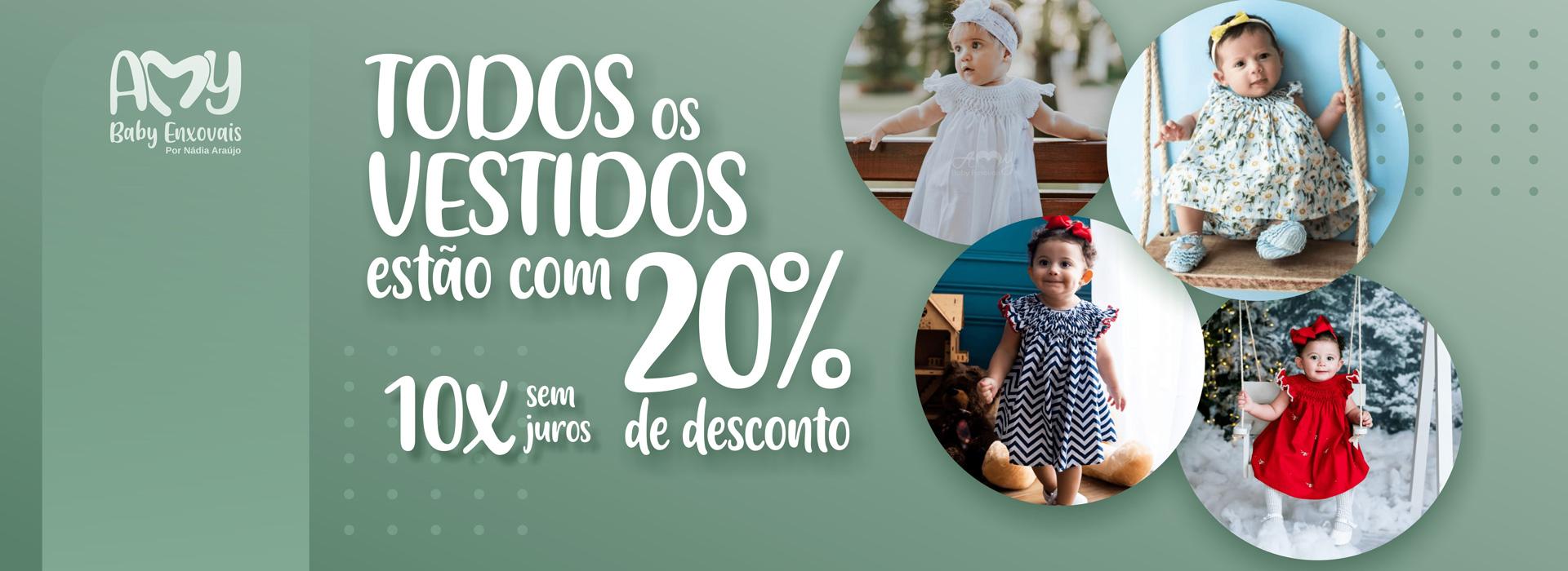 VESTIDO 20% OFF