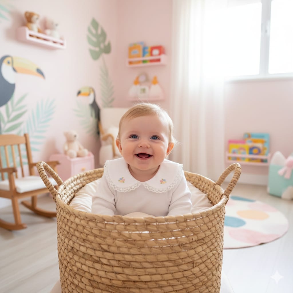 Body bordado á mão rococó coloré gola rendada- RN