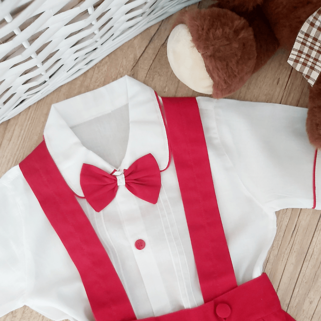 Conjunto Infantil de Teddy. ( 1 ou 2 anos )