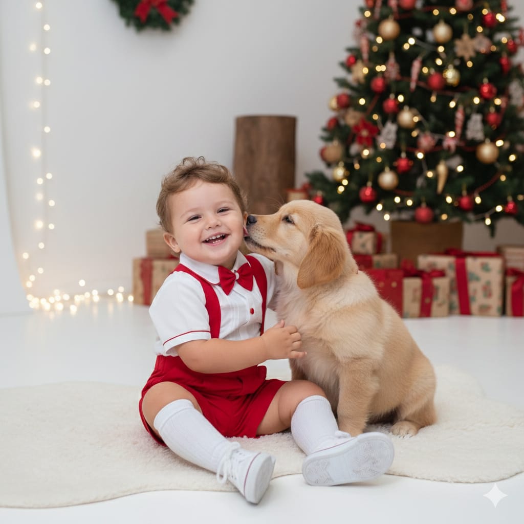 Conjunto infantil camiseta com bermuda vermelho  - 04 meses ; 09 meses ; 1 ano e 2 anos  